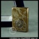 韩版原装正品zippo 经典钛金古龙贴章
