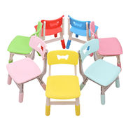 儿童靠背椅可升降学习椅环保塑料宝宝椅子幼儿园专用小孩学习桌椅