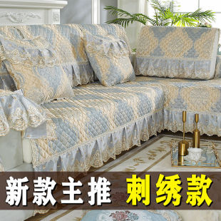 组合沙发垫1+2+3套装四季通用布艺，欧式防滑坐垫，简约现代全包加厚