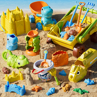 儿童海边沙滩玩具宝宝海滩挖沙土工具沙漏铲子桶玩沙子套装玩沙池