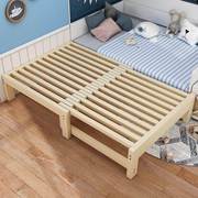 实木简约折叠床沙发床，榻榻米抽拉床多功能，北欧推拉床小户型伸缩床