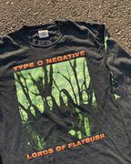 O型阴性Type O Negative哥特金属摇滚乐队vintage复古做旧长袖T恤