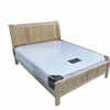 厂促深圳实木床架12米 15米 单人床双人橡木床架 板木床