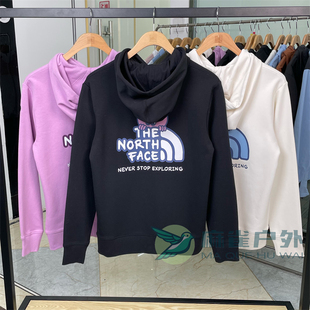 24春季TheNorthFace北面男女户外套头衫休闲长袖连帽卫衣88FW