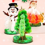 极速高品质纸树开花魔法圣诞A树浇水生长结晶圣诞节日diy手工