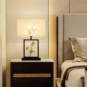 新中式台灯床头中国风，复古禅意卧室书房，玄关柜房间立式装饰灯具