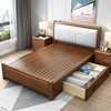 实木储物床1.5米1.35米软包家用儿童床1.2米气压高箱床1米2单人床