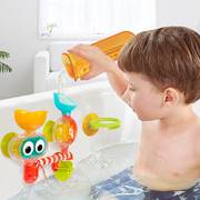 yookidoo幼奇多儿童洗澡玩具，宝宝浴缸玩水花，洒水车浴室戏水泡澡中