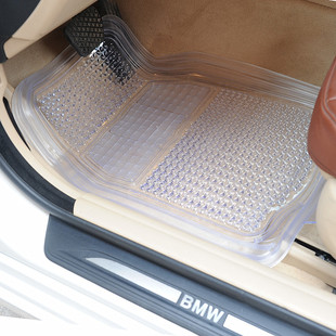 汽车脚垫通用易清洗(易清洗)乳胶pvc包围车垫，防水防滑透明塑料橡胶硅胶