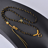 泰国佛牌链子手工原创编织唐卡吊坠绳挂绳，钛簧扣西藏唐卡挂链