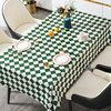 ins风格子pvc桌布防水防油防烫免洗餐桌，垫台布长方形户外蛋卷桌布
