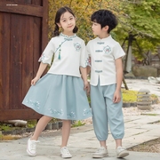六一儿童演出服中国风古装汉服幼儿园合唱服小学生诗歌朗诵表演服
