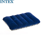 intex充气枕头充气坐垫旅行枕，午休枕航空枕颈枕植绒面