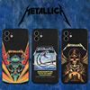 metallica摇滚金属乐队华为小米oppo红米，三星vivo一加黑色，硅胶手机壳适用14苹果13iphone12promax11xr15xs78p