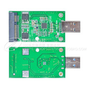 。mSATA to USB3.0转换卡 msata ssd固态硬盘转USB3.0硬接卡 转换