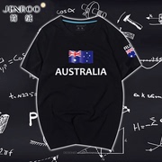 男女体育运动足球衣服澳大利亚短袖，t恤澳洲半截袖australia上衣服