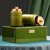 绿茶陶瓷罐茶叶包装空礼盒雨前毛尖明前龙井茶碧螺春烤漆木盒定制