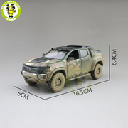 彩珀1/32雪佛兰科罗拉多军事战车合金汽车模型声光泥泞儿童玩具车