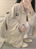 韩系外套女设计感2023春秋短款风衣宽松独特上衣小众学生夹克