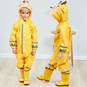 儿童雨衣套装防水全身长款外套男童女童小学生宝宝幼儿园可爱连体