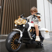 儿童摩托车电动车三轮车可坐大人，男孩双人超大号，女宝宝童车玩具车
