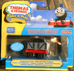 美太 托马斯和朋友合金磁性小火车头运煤车玩具车thomas friends