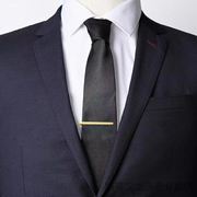 正装固定夹领带夹高档生日礼物法式百搭一字领夹衬衫领夹