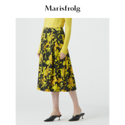 marisfrolg玛丝菲尔羊毛，2020年冬季中长款宽松时尚半身裙裙子