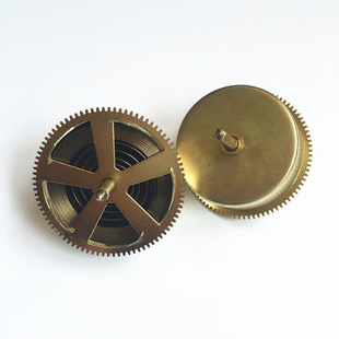 钟表配件机械钟发条(钟发条)盒钟表动力，装置老式挂钟座钟维修配件上弦装置