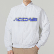 Adidas阿迪达斯棉服男装2024冬季休闲防风保暖棉衣外套IK2411