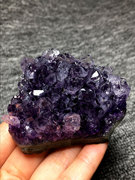 天然乌拉圭紫水晶簇原矿原石簇紫晶洞片聚宝盆客厅桌面装饰品摆件