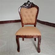 定制欧式椅子欧式餐椅歺椅餐桌椅子单个美式餐椅欧式餐椅酒店餐厅