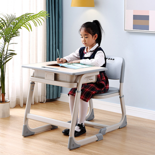 儿童学生学习桌桌椅补习托管培训班学校家用升降课桌椅写字桌书桌