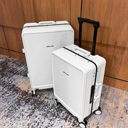 时尚旅行箱拉杆箱女学生，大容量行李箱万向轮铝框高颜值20寸22潮流