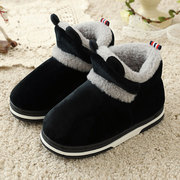 儿童棉拖鞋冬季包跟室内防滑可爱外穿女童男童加绒加厚宝宝棉鞋子