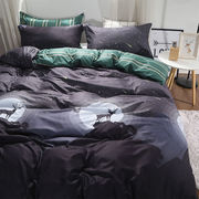 床上用品四件套1.8床约小清新简单被舍1.5P单人床学生宿套三件套