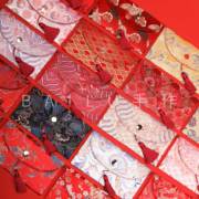 中式万元大红包布艺结婚订婚改口满月周岁传统祥纹红封利是可定制