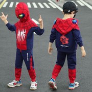 蜘蛛侠衣服儿童装套装，男童奥特曼春装秋装男孩，帅气2024小孩潮