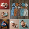 新生儿摄影服装婴儿满月拍照道具男宝宝月子照写真衣服影楼造型服