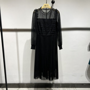 媛菲雅tm23q-l9801商场，专卖2024春时尚丽人女装，烫钻网纱连衣裙子