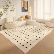 地毯客厅奶油风简约天津茶几沙发冬天日式卧室，床边毯免洗可擦