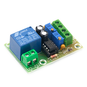 。蓄板池充电控制电12v智能充电器充满l断电防止过冲电源控制。