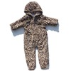 婴儿包脚连身衣秋冬宝宝冬天连体衣，儿童珊瑚绒睡衣动物造型童装