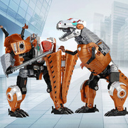 变形玩具恐龙超大合体机器人金刚，霸王龙儿童男孩正版模型组合套装
