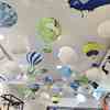 开学季热气球装饰场景布置教室挂饰商场超市顶部店铺氛围云朵吊饰