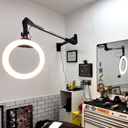 壁挂式美发灯barbershop理发店专用超亮转灯无影灯直播拍照美颜灯