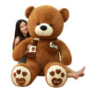 特大号抱抱熊2米泰迪熊猫公仔布娃娃，女孩大熊毛绒，玩具超大玩偶1.8