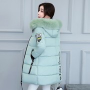 2023冬装韩版棉服，女大毛领外套，修身显瘦棉衣中长款大码棉袄潮