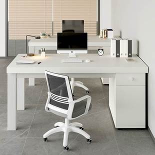 职员办公桌简约现代办公室桌椅，组合员工位简易电脑桌子工作台家用
