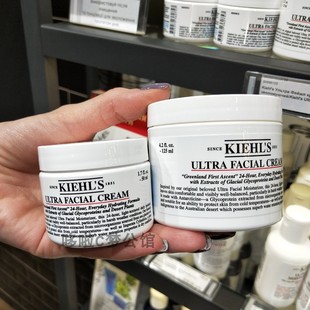 科颜氏kiehls高保湿面霜50ml 125ml补水清爽保湿 滋润女敏感肌